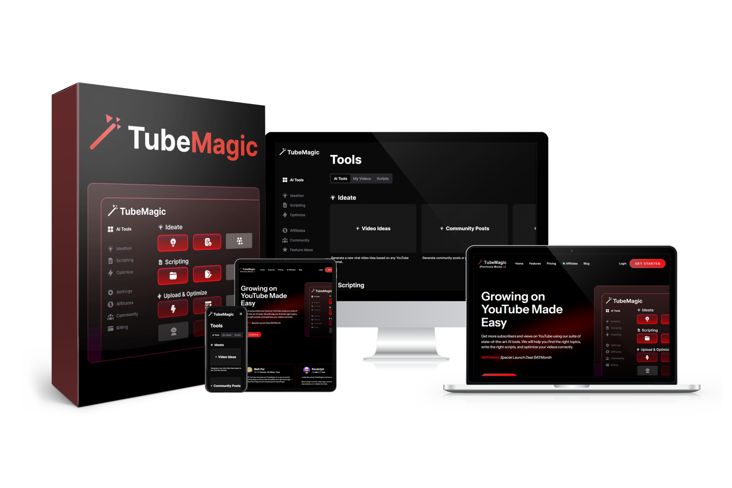 BONUS #1 The TubeMagic Software FREE For an Entire Year