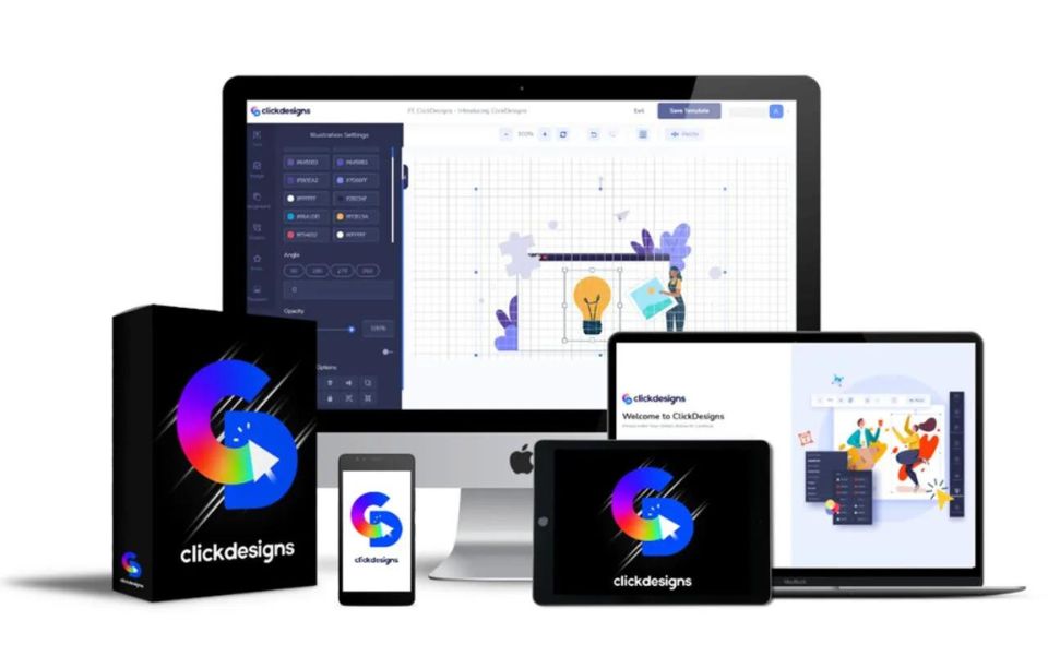 ClickDesigns Review Unveiling the Power of Drag-and-Drop Design Tool