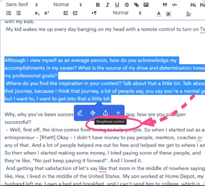 Content-Gorilla-Feature-7-Paraphraser