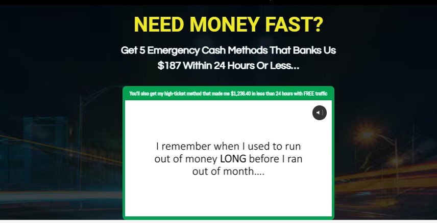 Fast Cash Methods Review - Introduction