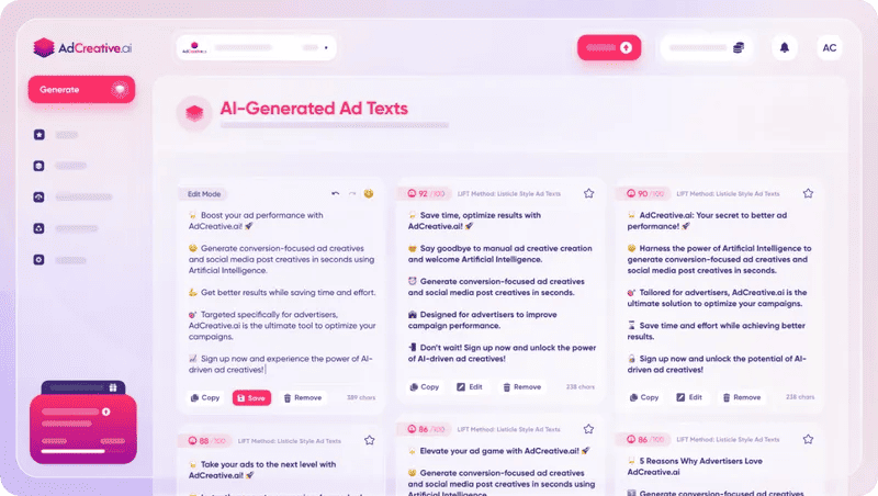 Text Generator AI for High-Converting Copy