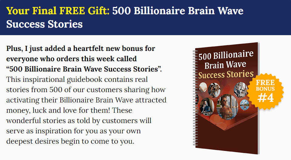 Free Bonuses Included - Billionaire Brain Wave (4)