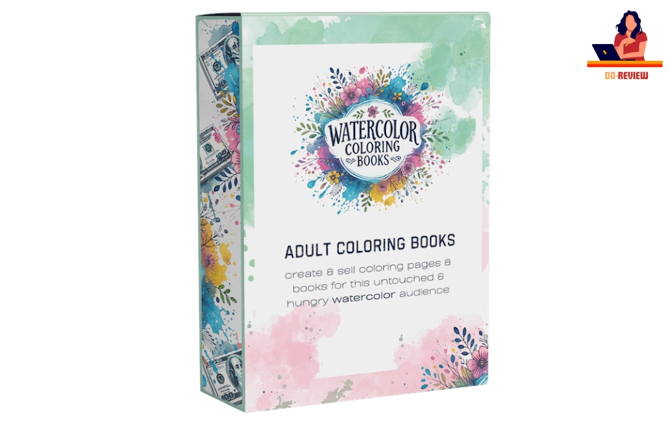 Watercolor Coloring Books Review Turn Simple Designs into Breathtaking Masterpieces