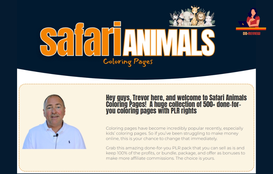 Safari Animals Coloring Pages Review Your Guide to Capitalizing on a Hot Niche