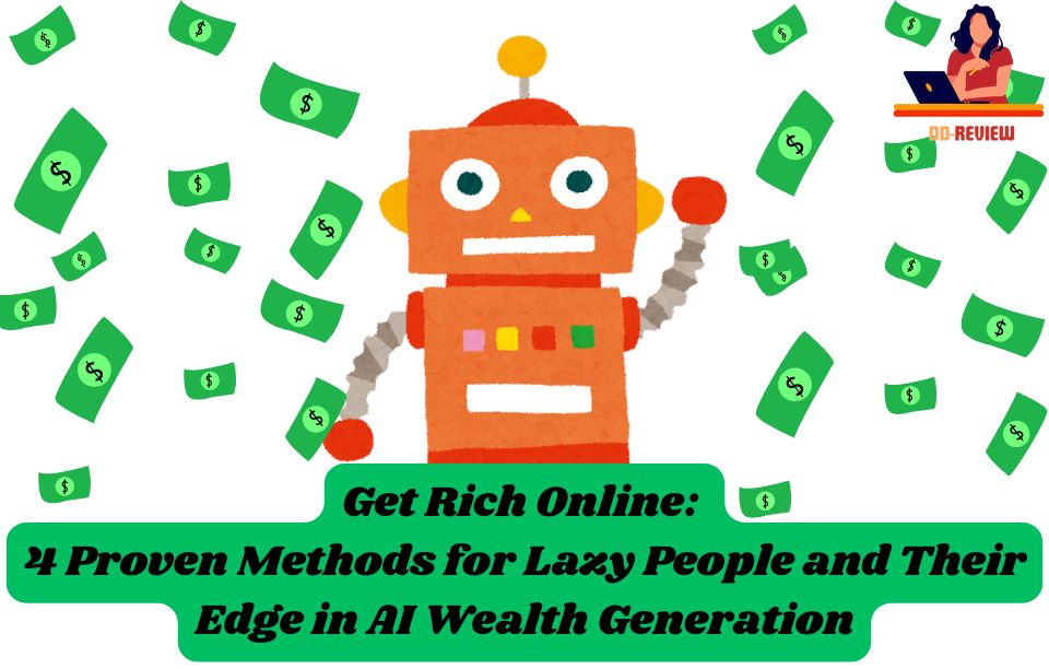 Get Rich Online 4 Proven Methods for Lazy People and Their Edge in AI Wealth Generation